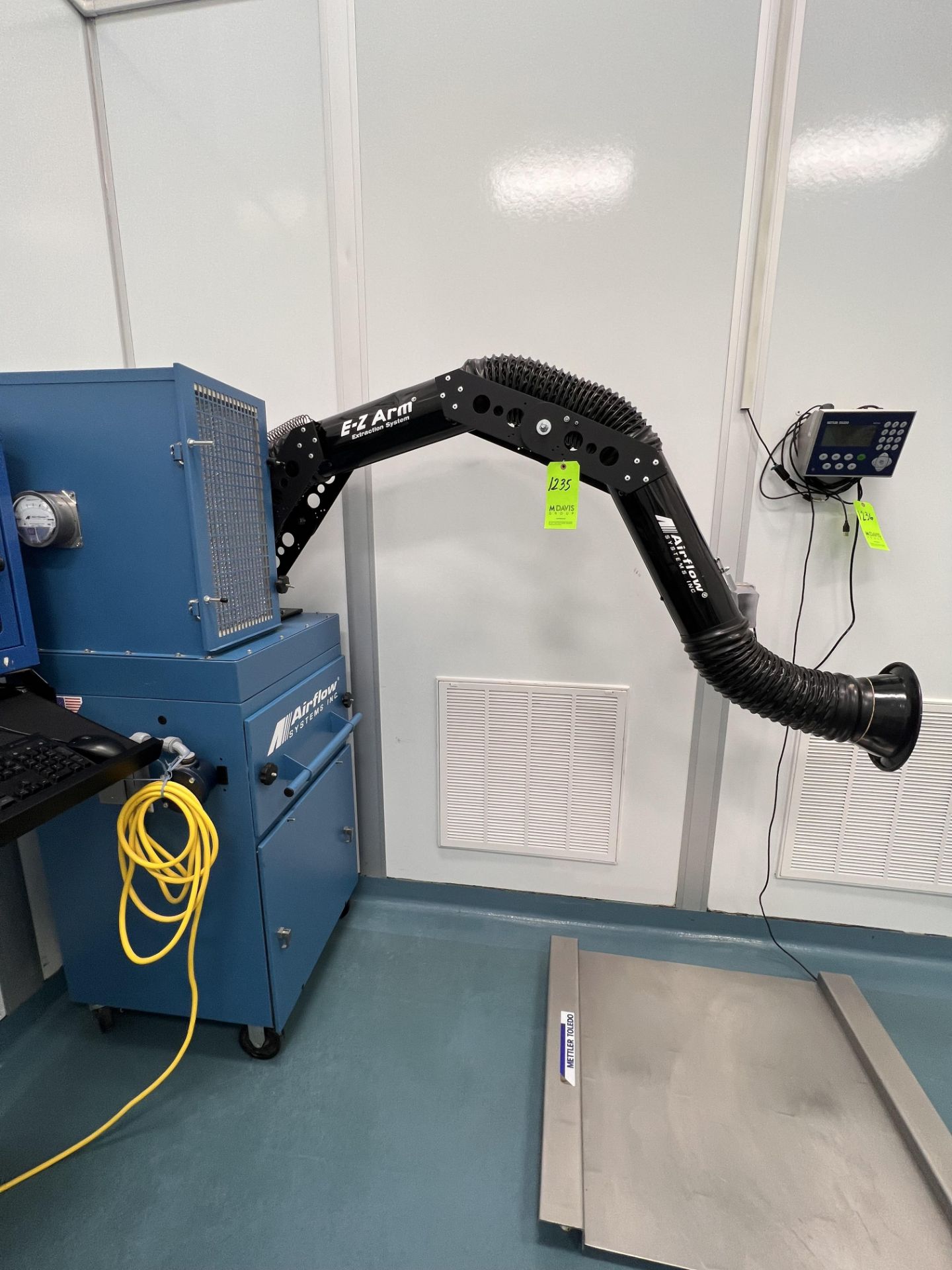 2018 Air Flow Systems E-Z Arm Extraction System, Model 6 EZ7-DDPC (Pre-Weigh Ste 5) - Image 2 of 5