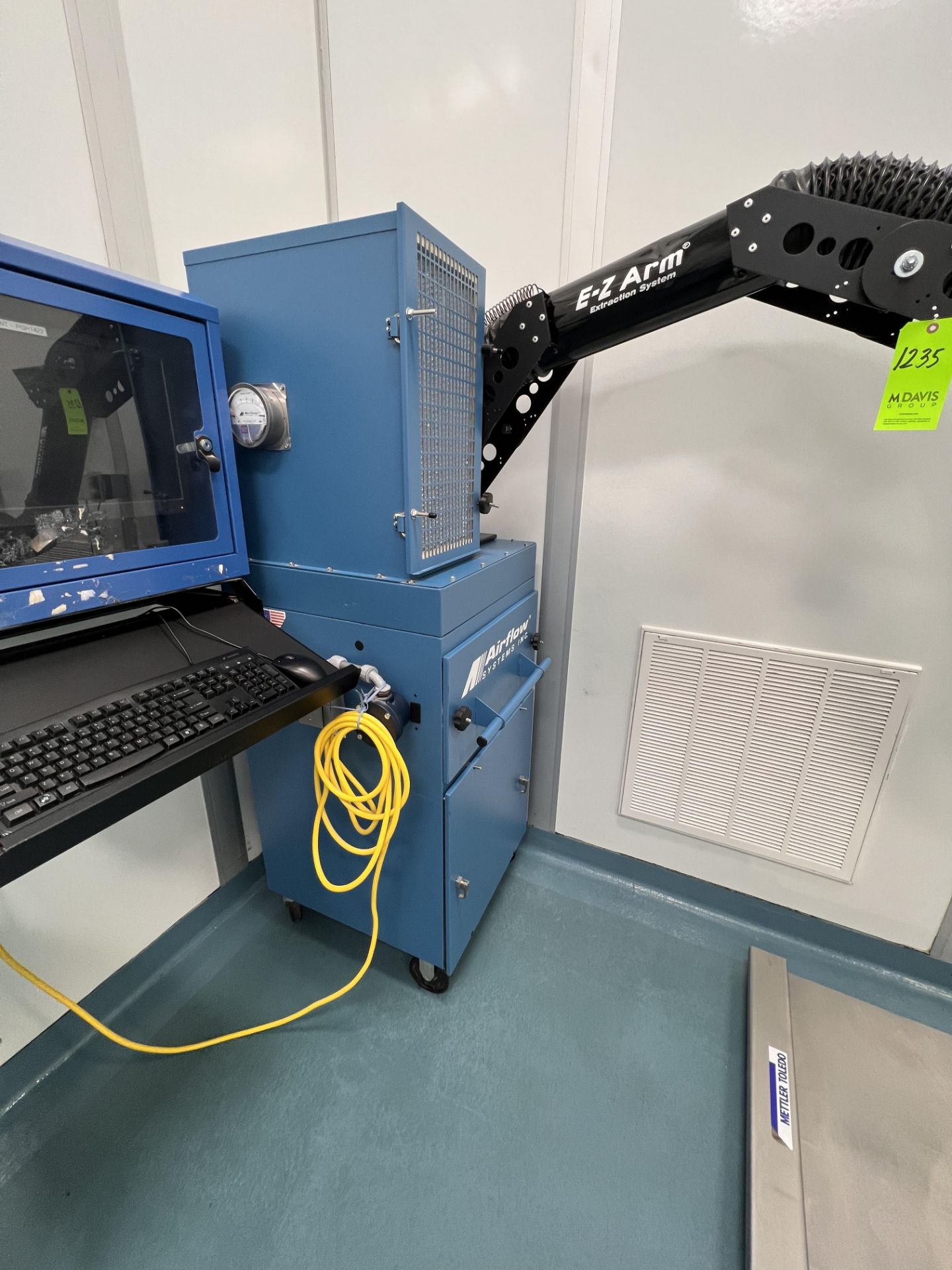 2018 Air Flow Systems E-Z Arm Extraction System, Model 6 EZ7-DDPC (Pre-Weigh Ste 5) - Image 4 of 5