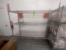 (4) WIRE RACKS