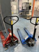 (2) HYDRAULIC PALLET JACK