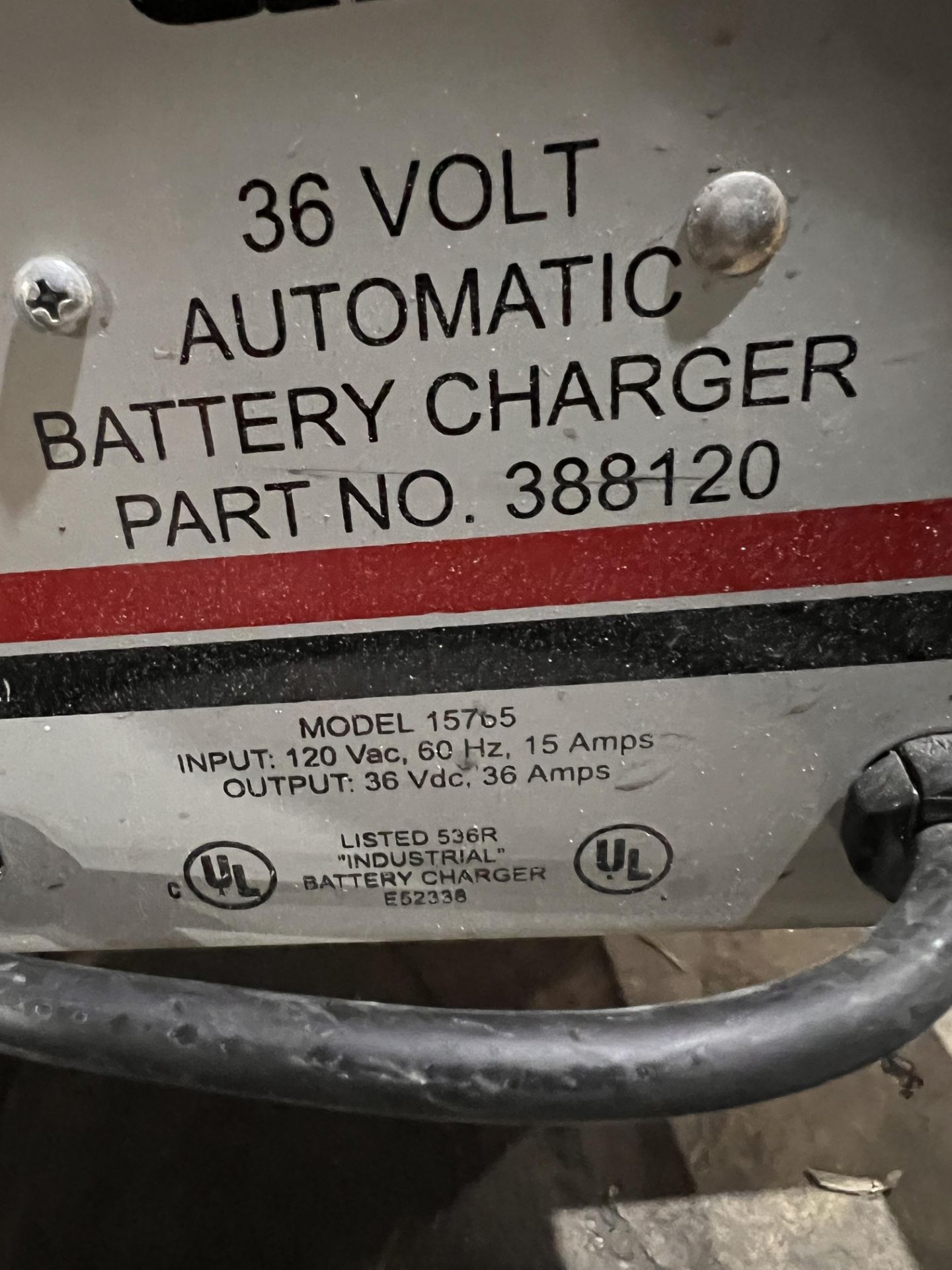 Alpha 36 Volt Battery Charger - Image 4 of 4
