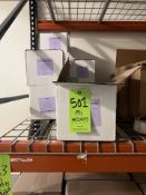 (9) BOXES OF PDIRECT THERMAL WITH CCLD TEMPADHESIVE LABELS, FANFOLDED EVERY 2 LABELS