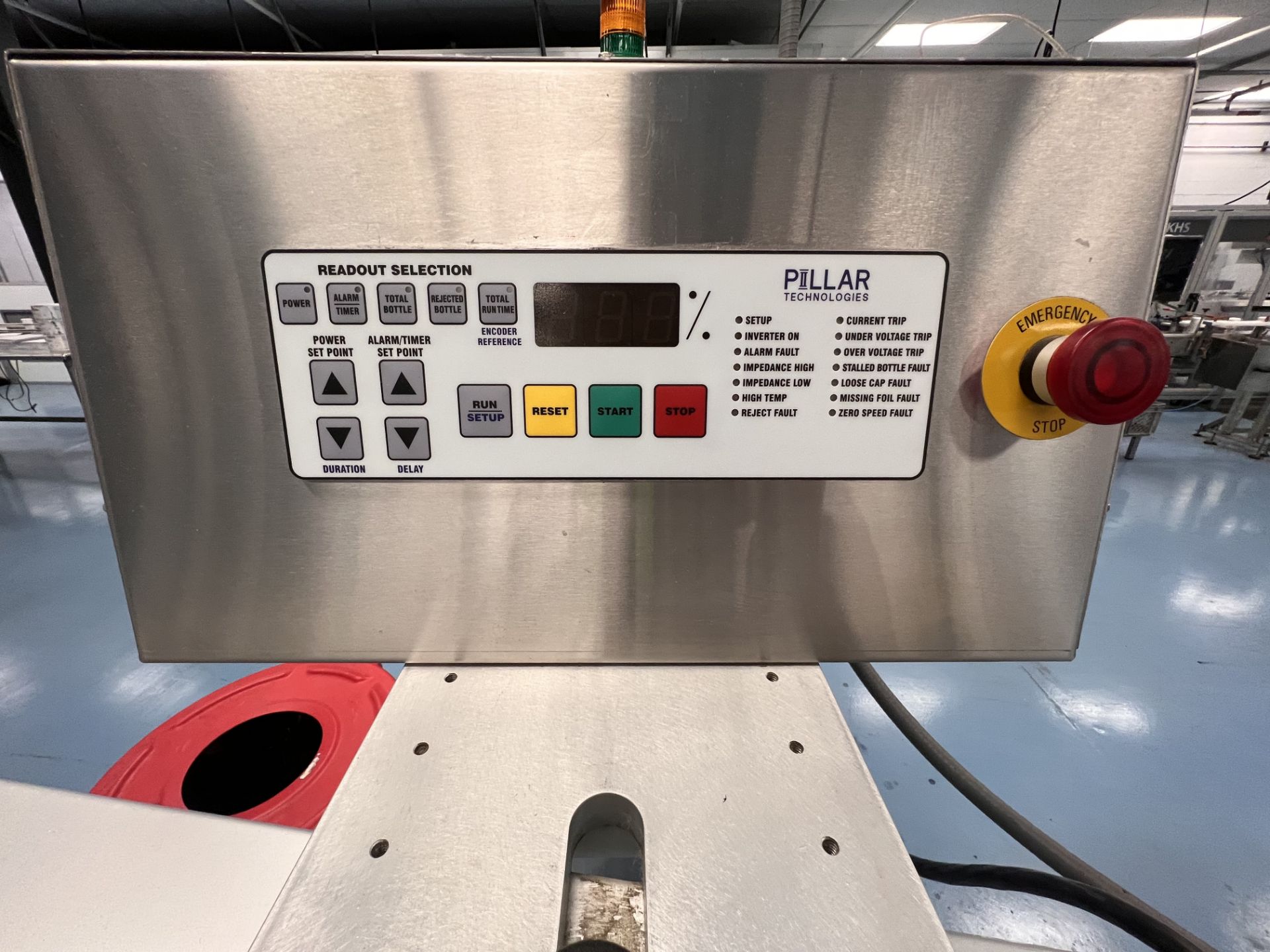 PILLAR TECH INDUCTION FOIL SEALER, MODEL UNIFOILER U2P1002000010, 2000 WATTS, 1 PHASE, 208/230 V - Image 3 of 9