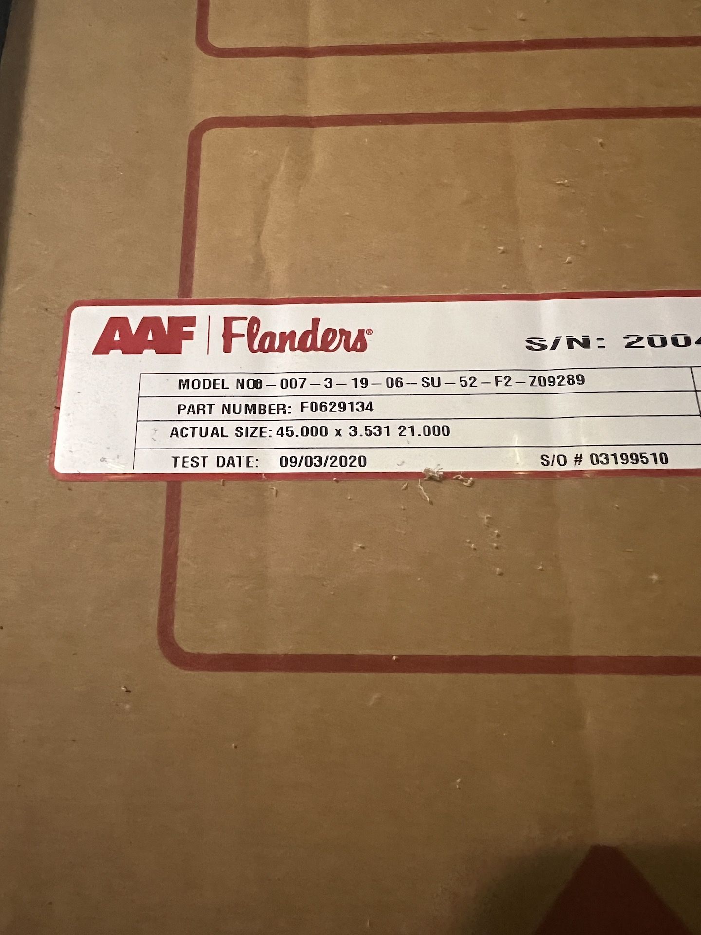 (5) BOXES OF AAF FLANDERS HEPA AIR FILTERS - Image 2 of 7