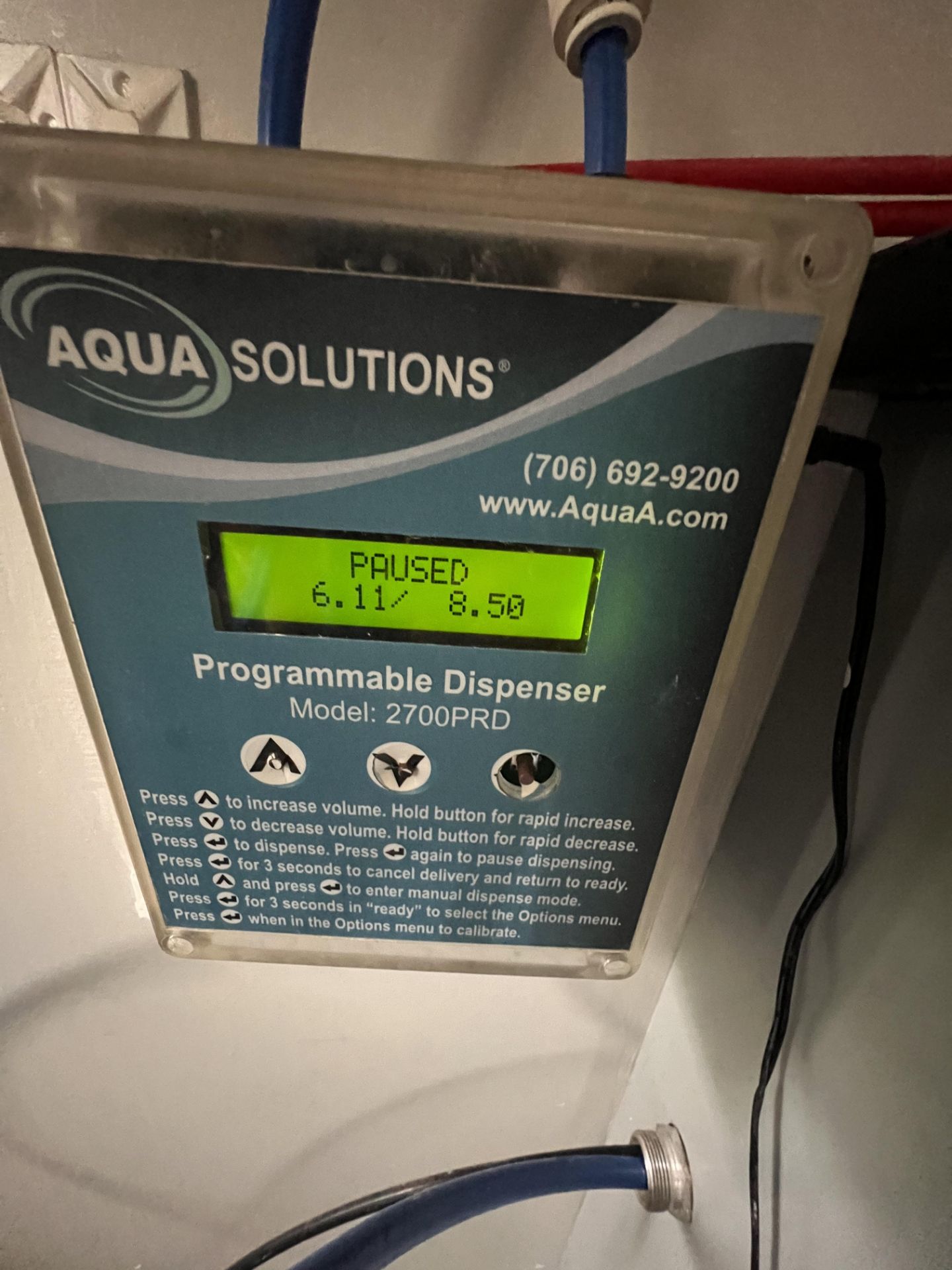 AQUA SOLUTIONS ANALYTICAL GRADE TYPE I DI SYSTEMWITH UV STERILIZER, MODEL RODI-C-12AU, S/N 14148- - Image 4 of 12