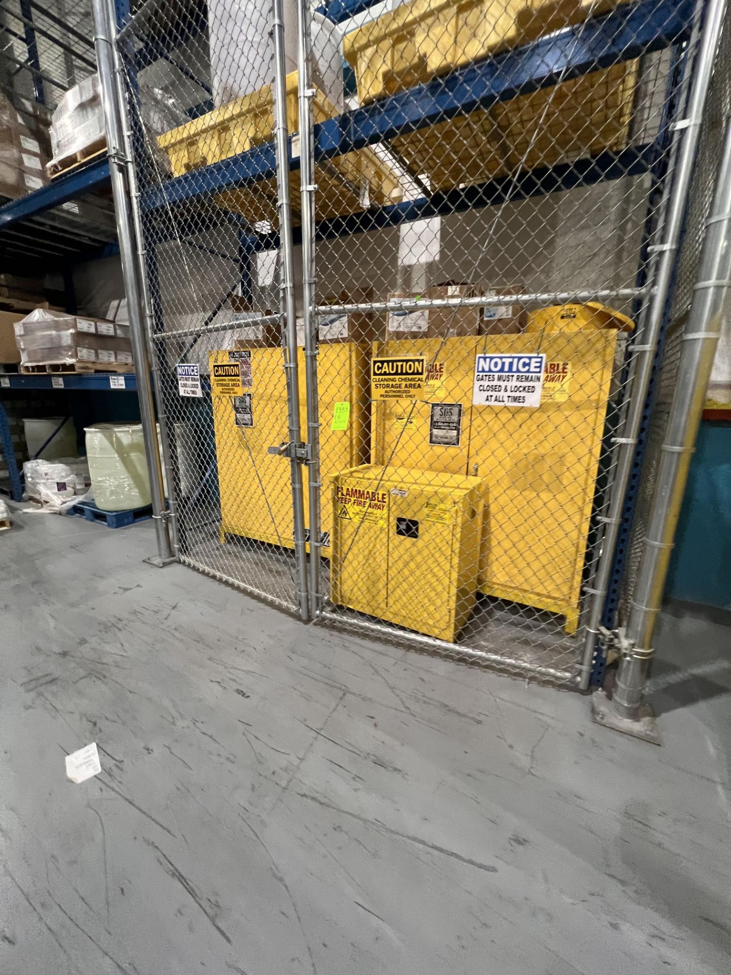 (3) FLAMMABLE STORAGE CABINETS