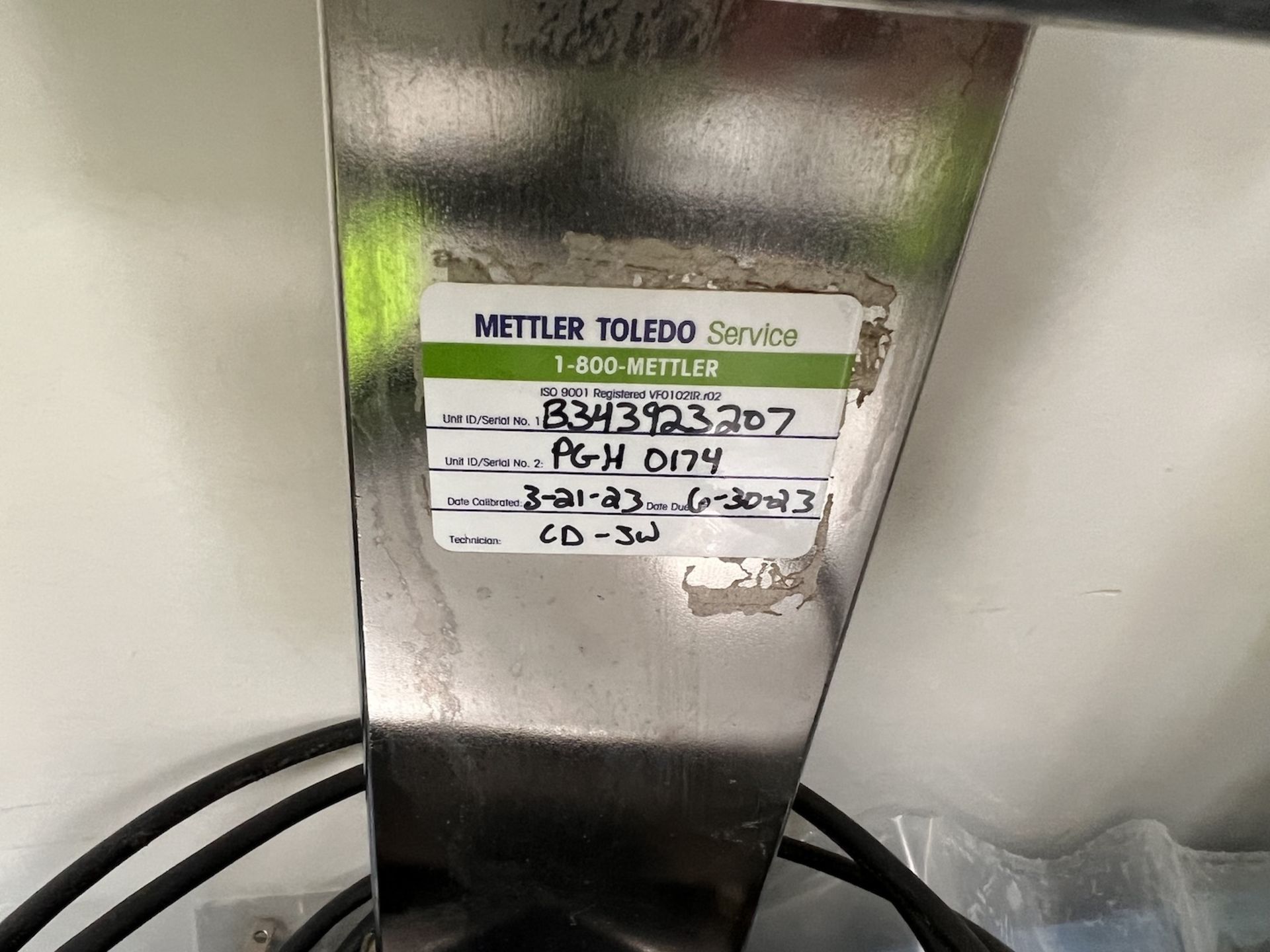 (3) METTLER TOLEDO COUNTERTOP DIGITAL SCALES - Image 14 of 20