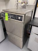 MIELE LABORATORY GLASSWARE WASHER, MODEL G 7893, TYPE GG04, S/N 00/74368748, INCLUDES MIELE DOS G 60