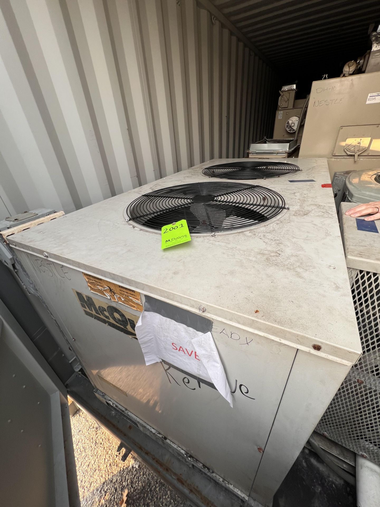 BRY-AIR INDUSTRIAL DEHUMIDIFIER, MODEL VFB-36-G-4100-DXP-DXA, S/N , 480/3/60, INCLUDES PRE-COOLER - Image 15 of 22