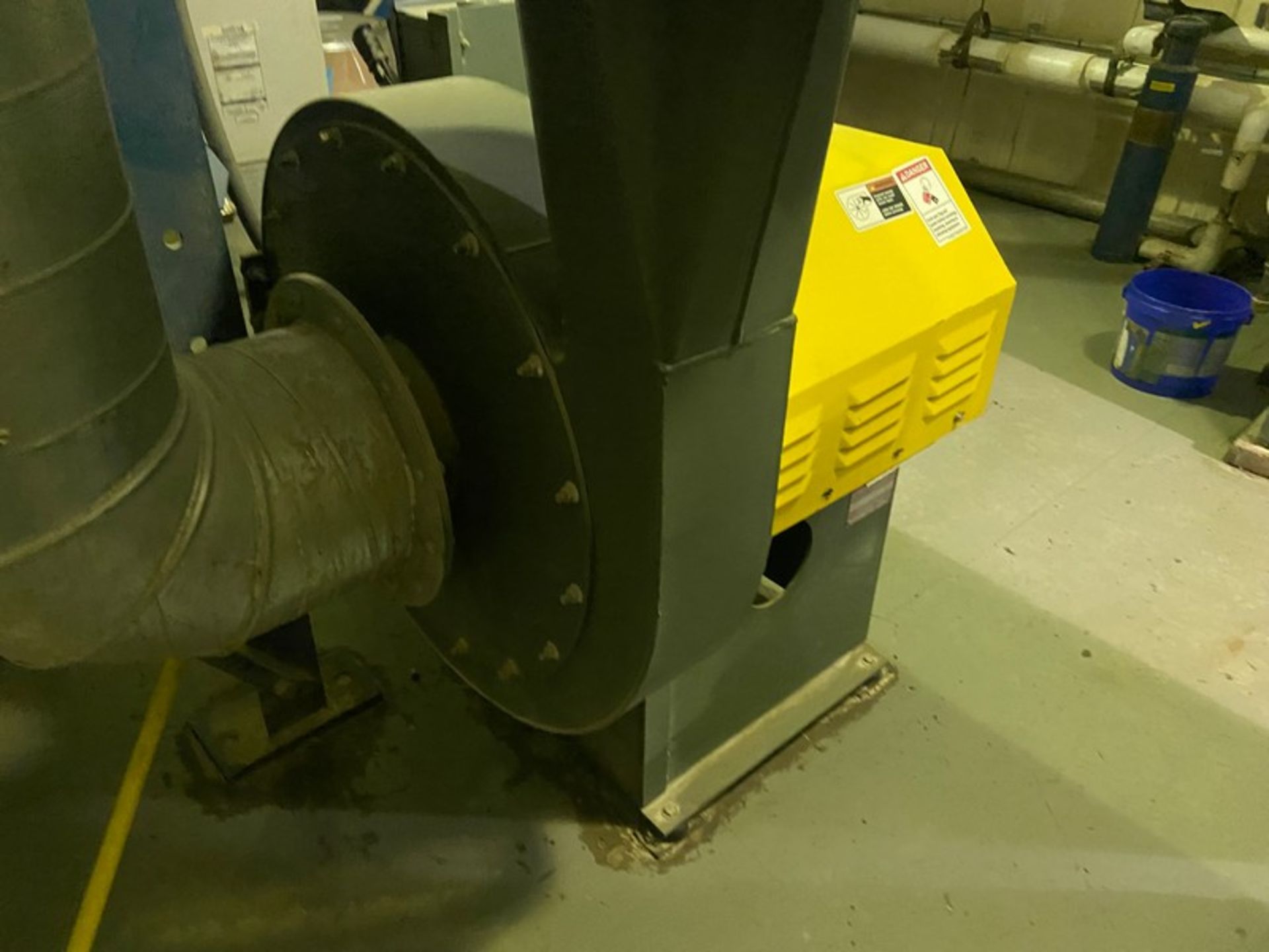 NYB PRESSURE BLOWER, SHOP NUMBER: C09630 100, 1910 ALUM, 2500 CFM - Image 7 of 8