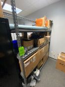 SHELVING UNITS WITH CONTENTS, INCLUDES ASSORTED SAFETY SUPPLIES & OTHER SUPPLIES