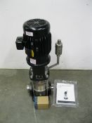 2" Grundfos CRN15-02 Centrifugal Pump 5 HP Motor NEW (NOTE: Packing and Palletizing Can Be