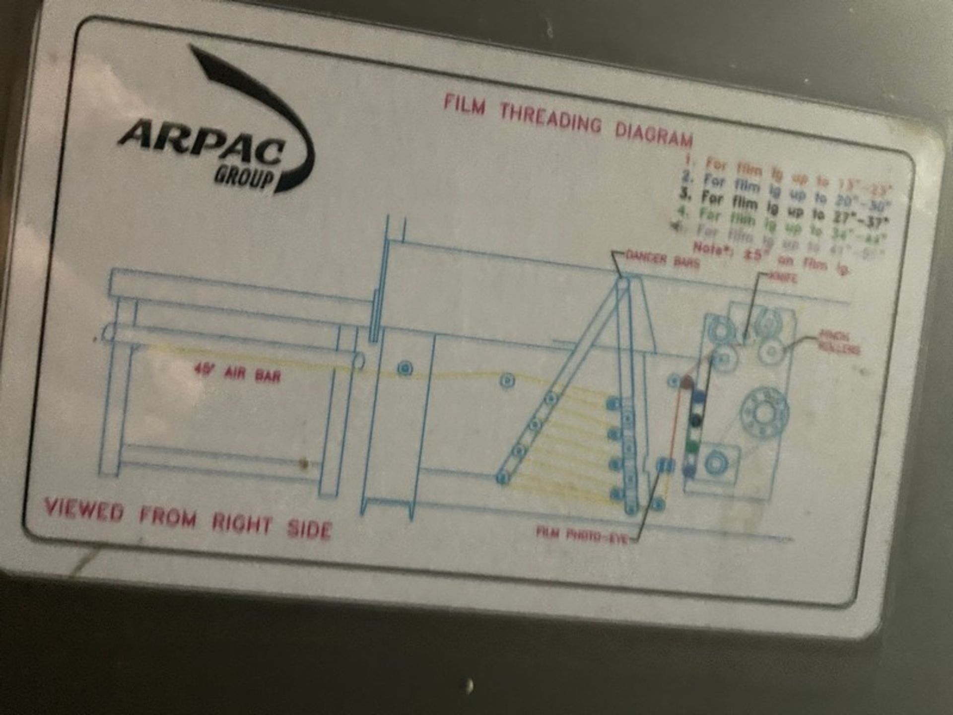 Arpac Bundler - Shrink Wrapper/Tunnel, Model BPMP-5352, S/N 6564, 460 V, Continuous Motion Bottom - Image 16 of 16