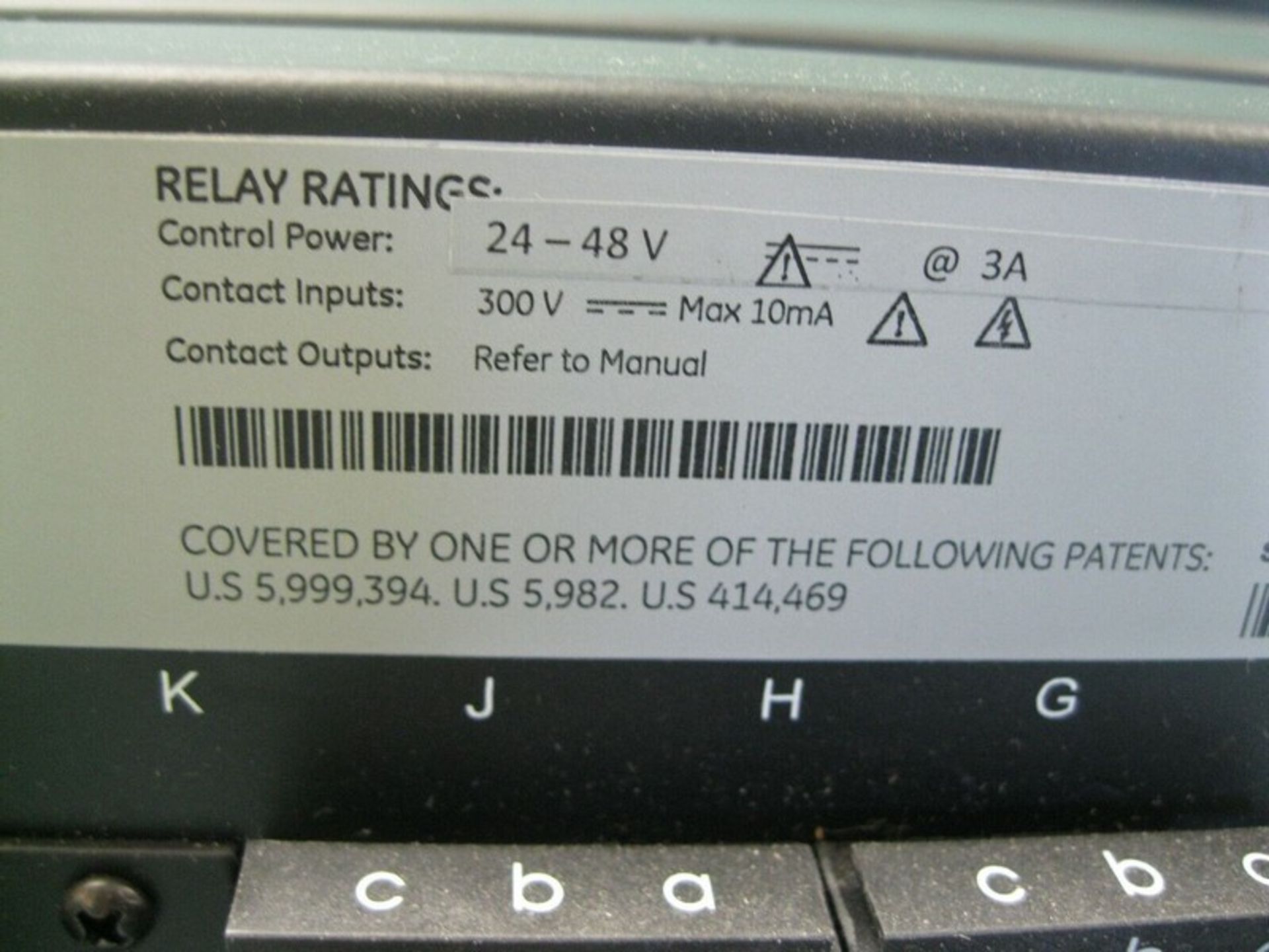 Lot (6) GE Multilin F35 U03BKLF8LH6LM6CPXX Feeder Management Relay (Handling Fee $50) (Located - Image 5 of 6