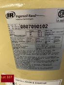 Compressor System and Dryer - Ingersol Rand. Model 2475 - SN NAR10706164 (Loading Fee $75) (