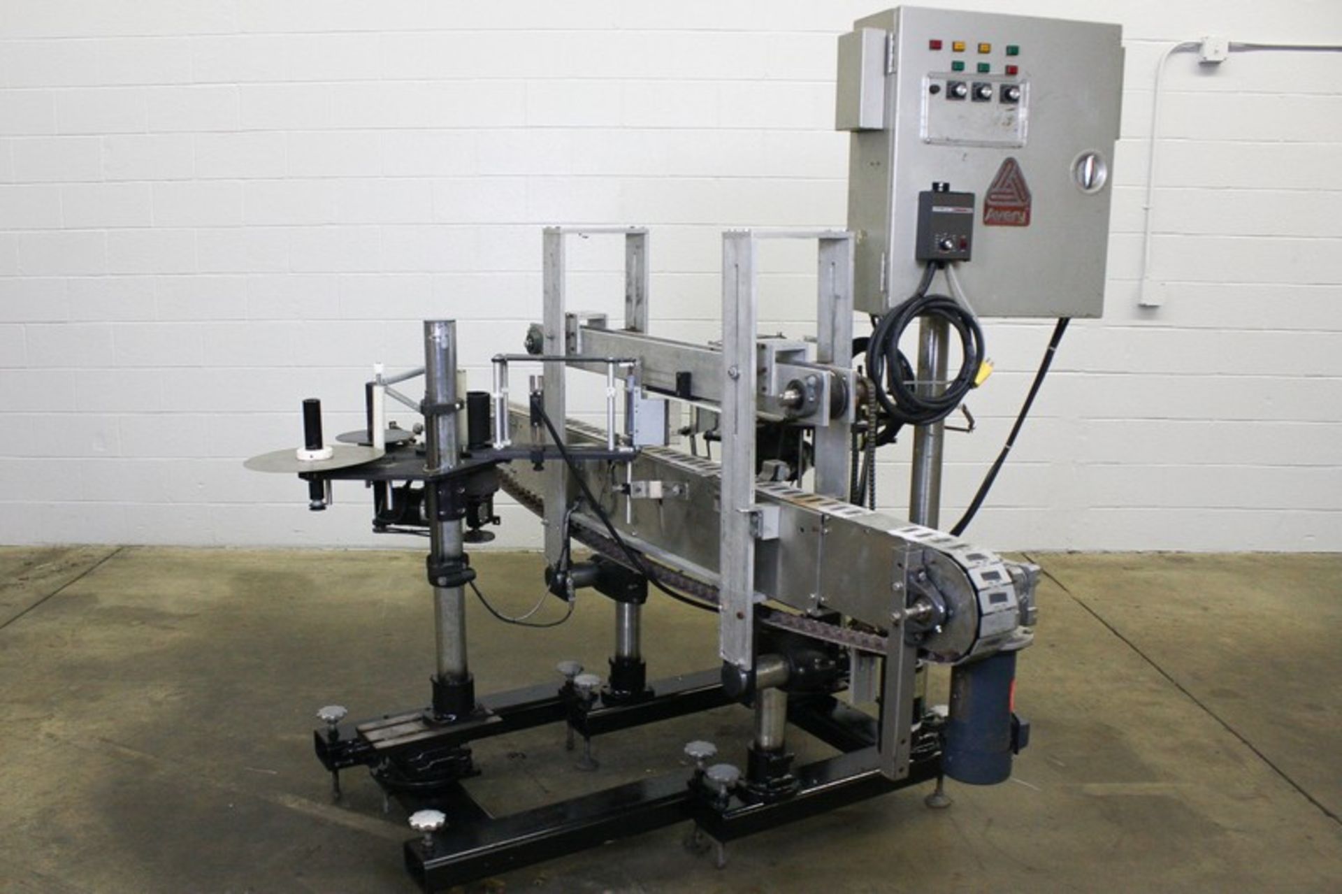 Avery Front and Back Pressure Sensitive Labeler - 4" Labels, Top Hold Down belt 3-1/4" X 7' Long