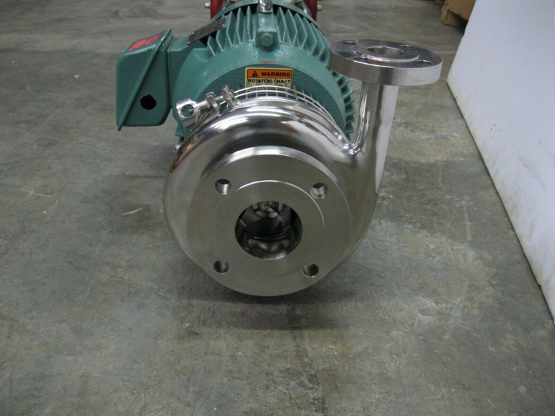 3" x 1-1/2" Tri-Clover C218 Flanged Centrifugal Pump 15 HP Motor (NOTE: Packing and Palletizing Can - Image 3 of 8
