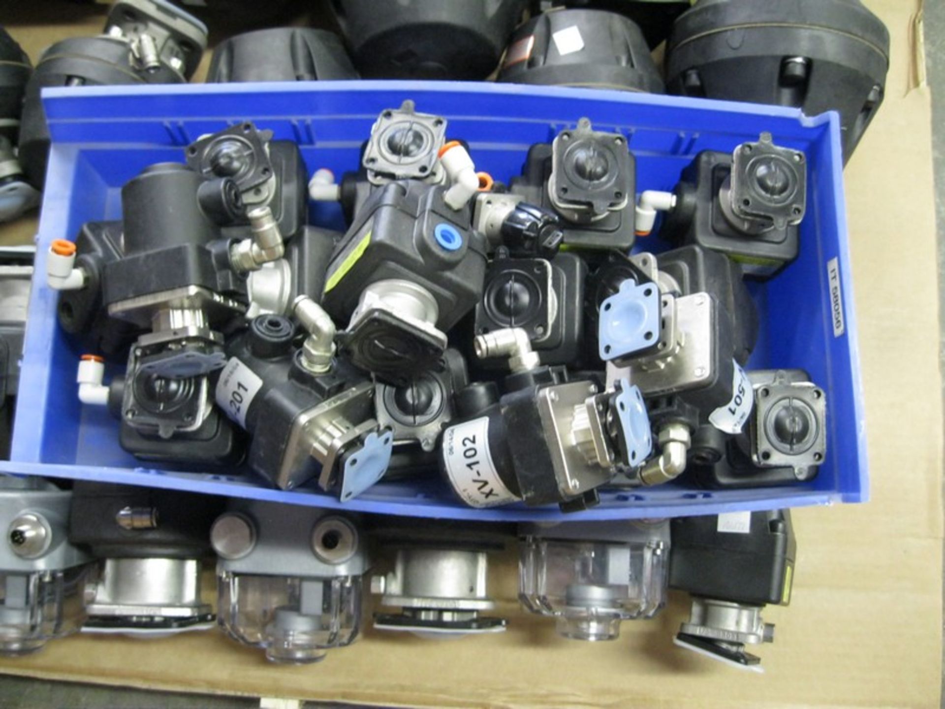Pallet of ITT & Gemu Diaphragm Valve Actuators - No Valves NOTE: Packing and Palletizing Can Be - Image 2 of 4