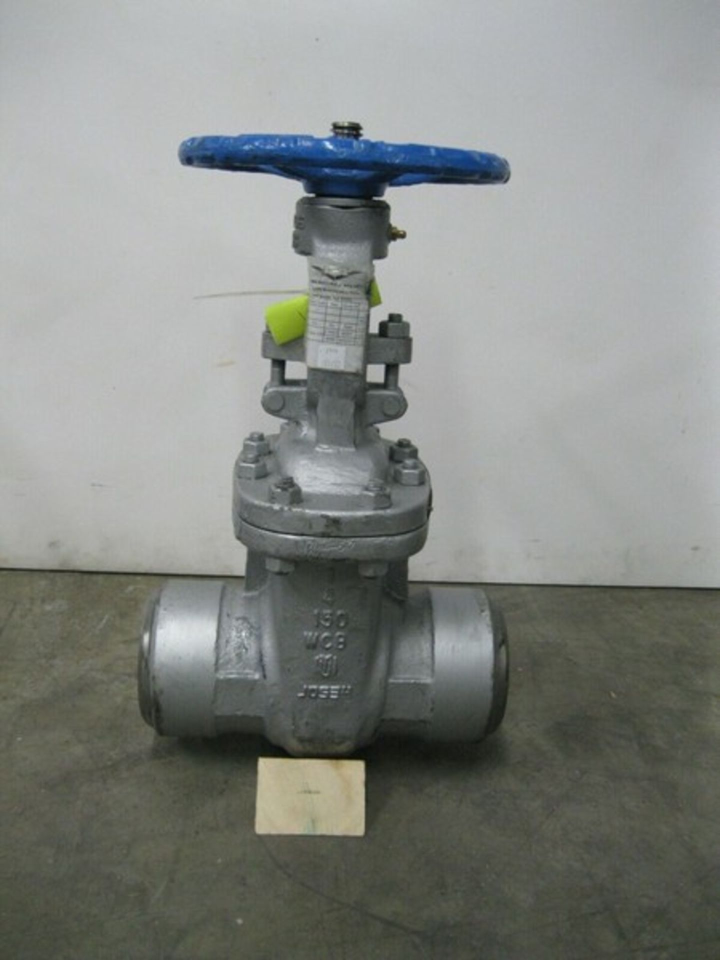 Lot (2) 4" 150# Milwaukee Milvaco Butt Weld WCB 1552CB2 Gate Valve NEW (NOTE: Packing and