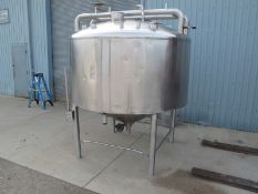 Chester Jensen 1000 Gal. S/S Jacketed Tank/Processor, Model 1100 Gallon, Tank is steam jacketed 3