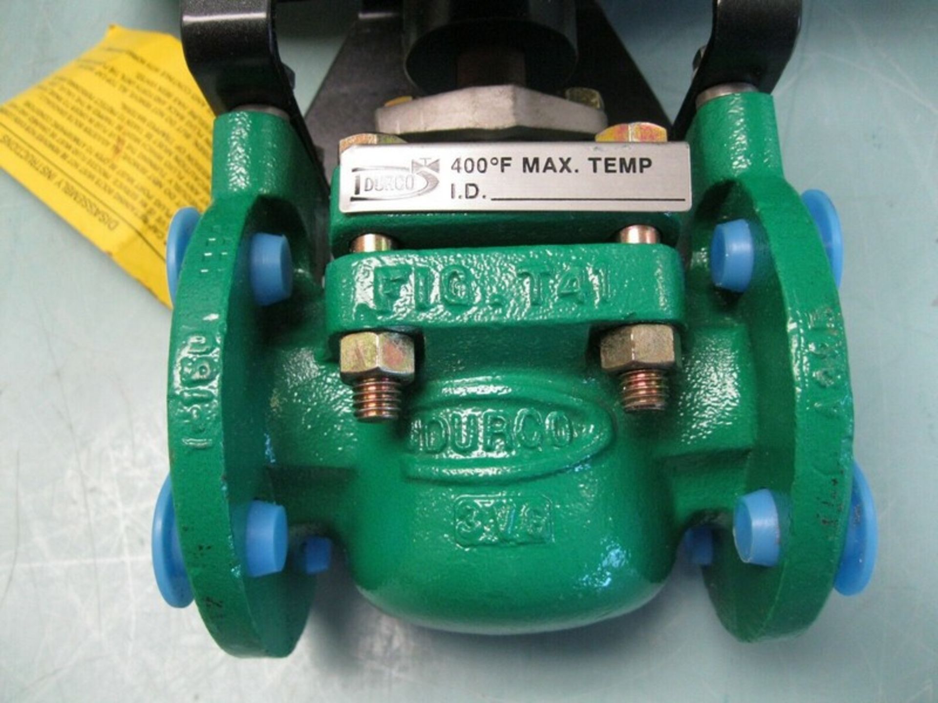 1" 150# Durco Flowserve T41 T-Line Plug Valve Series 39 Actuator NEW (NOTE: Packing and Palletizing - Image 3 of 8