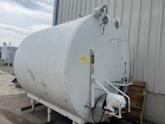 3000 Gallon Stainless Steel Horizontal Tank - Insulated and with mixer (LOCATED IN IOWA, Free