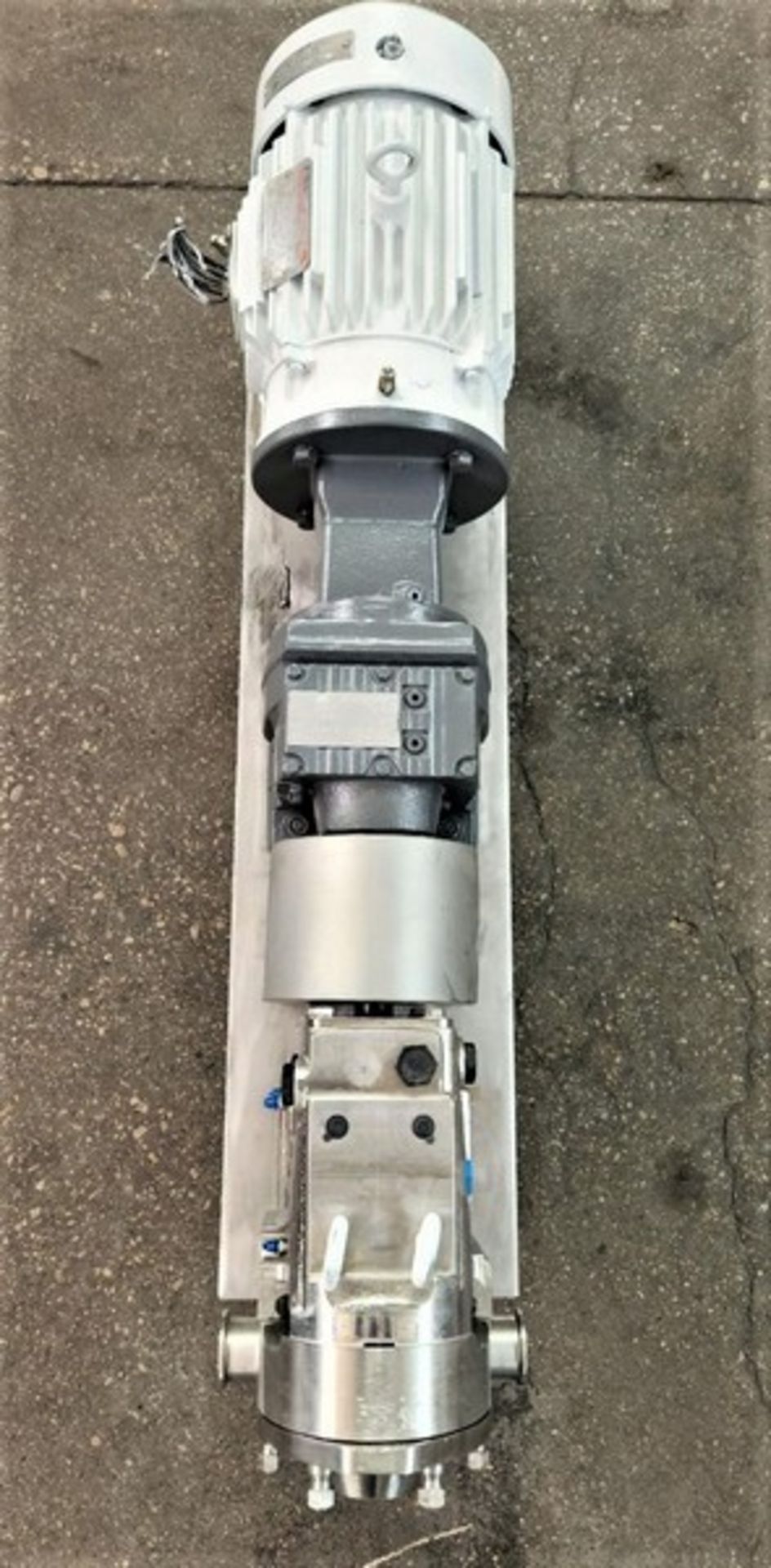 Waukesha S/S Sanitary Positve Displacement Pump, Model 030 U2, S/N 1000002742227. - Image 8 of 18