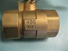 Lot (43) 1-1/2" NPT Milwaukee 400# WOG BA-200 Brass Ball Valve NEW