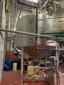 Aprox. 1,000 Gal. S/S Cone-Bottom Cultured Product Tank with Agitator (Located Cabot, VT) (Buyer