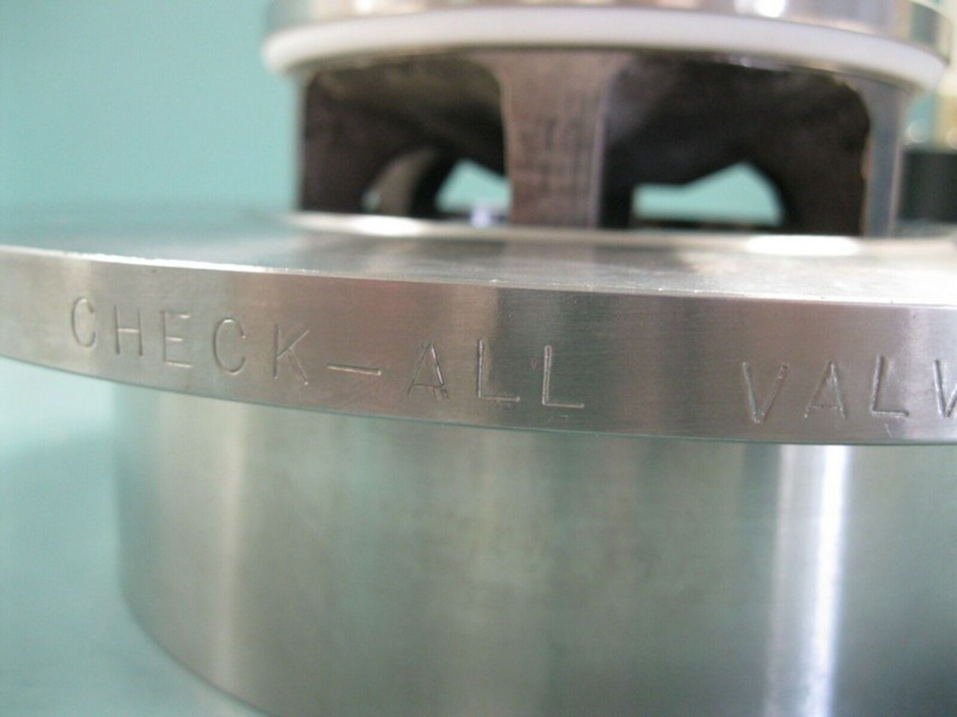 8" 150# Check-All Valve FIV-15-SS Flange Insert Check Valve SS (NOTE: Packing and Palletizing Can - Image 4 of 4
