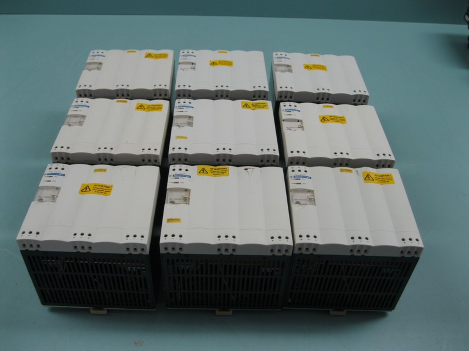 Lot (9) Telemecanique ABL7 RE2410 Power Supply Module AS IS (NOTE: Packing and Palletizing Can Be - Image 6 of 6