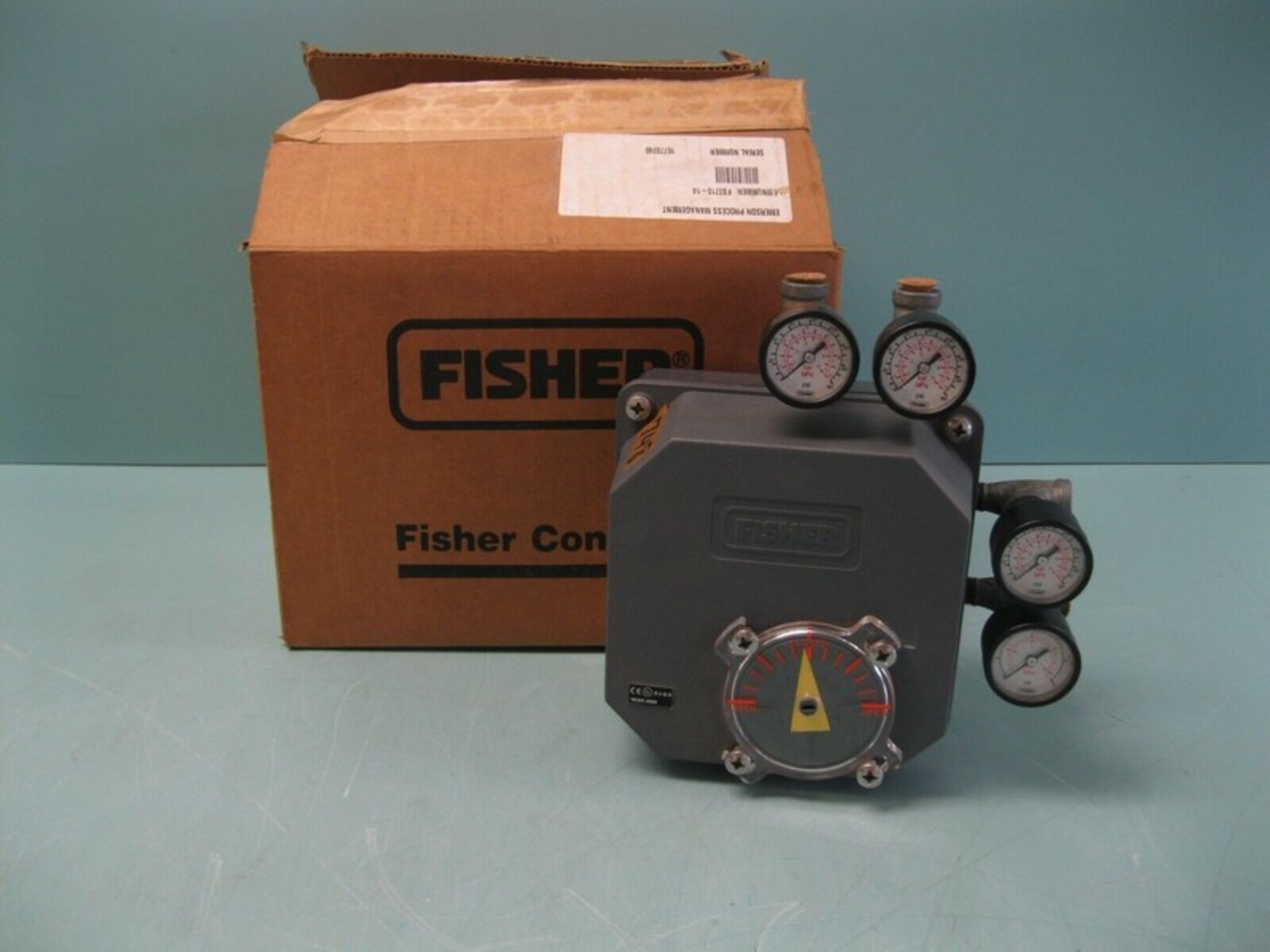 Lot (3) Fisher Controls Type 3710 Pneumatic Valve Positioner NEW (NOTE: Packing and Palletizing - Image 3 of 7