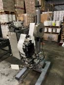 CTM Printer Applicator with Portable Stand and Parts Unit, Model 3600-PA, S/N 3600-0726-0504.