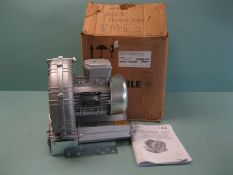 2" NPT FPZ Model SCL K05-MS Lateral Channel Blower 3 HP Motor NEW (NOTE: Packing and Palletizing