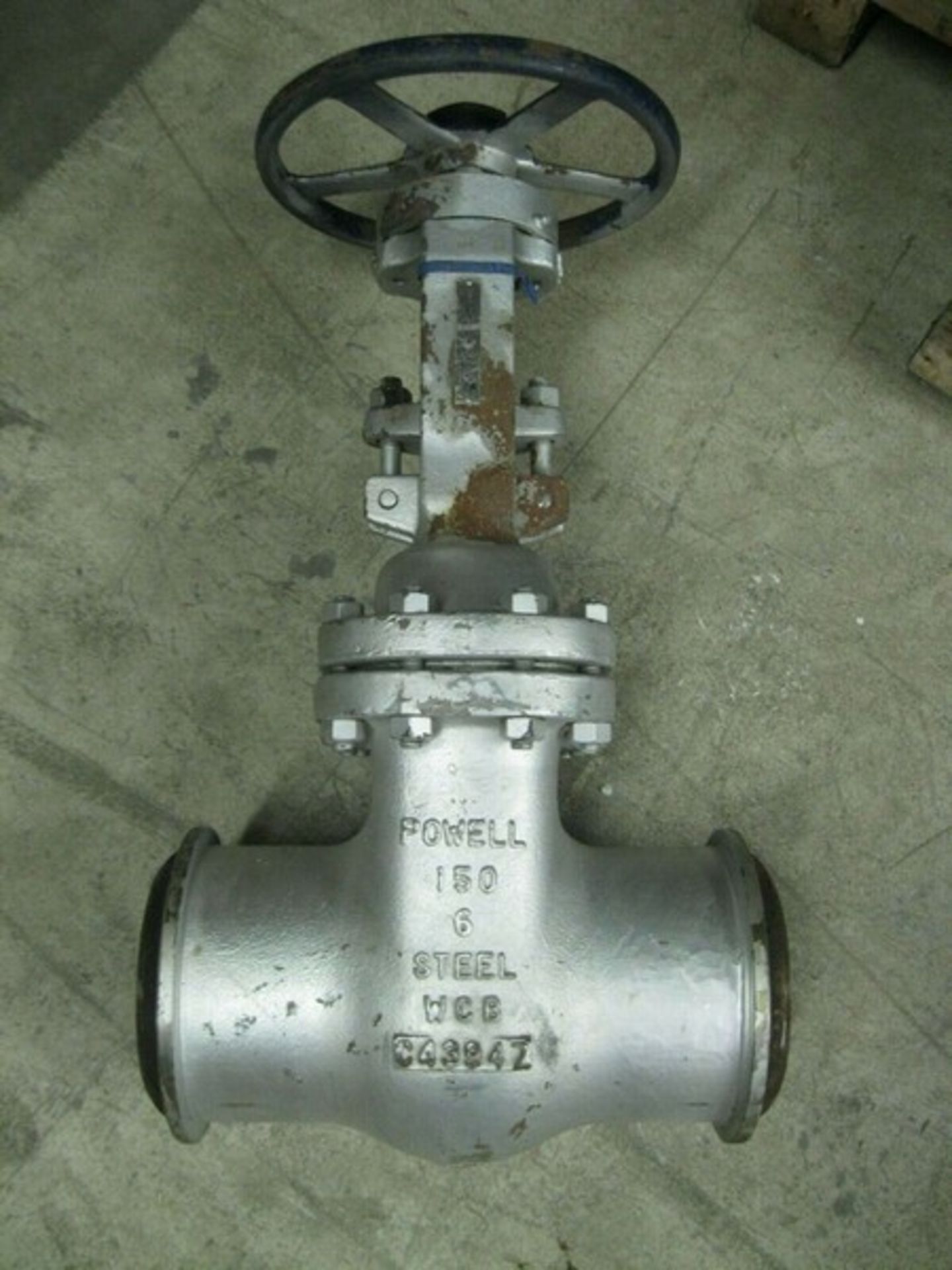 6" 150# Powell 1531 Butt Weld WCB Gate Valve NEW NOTE: Packing and Palletizing Can Be Provided By