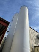 Imperial Aprox. ____ Poundage Resin Silo, Aprox.12' x 60' H, Cone-Bottom, Model 60-40 12-0X60-0