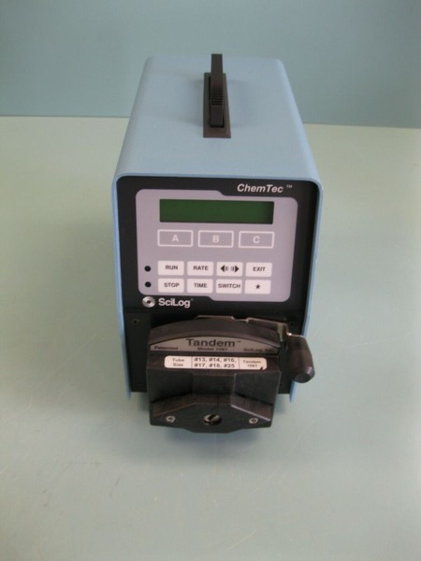 SciLog ChemTec Tandem 1081 Peristaltic Pump AS IS (NOTE: Packing and Palletizing Can Be Provided By