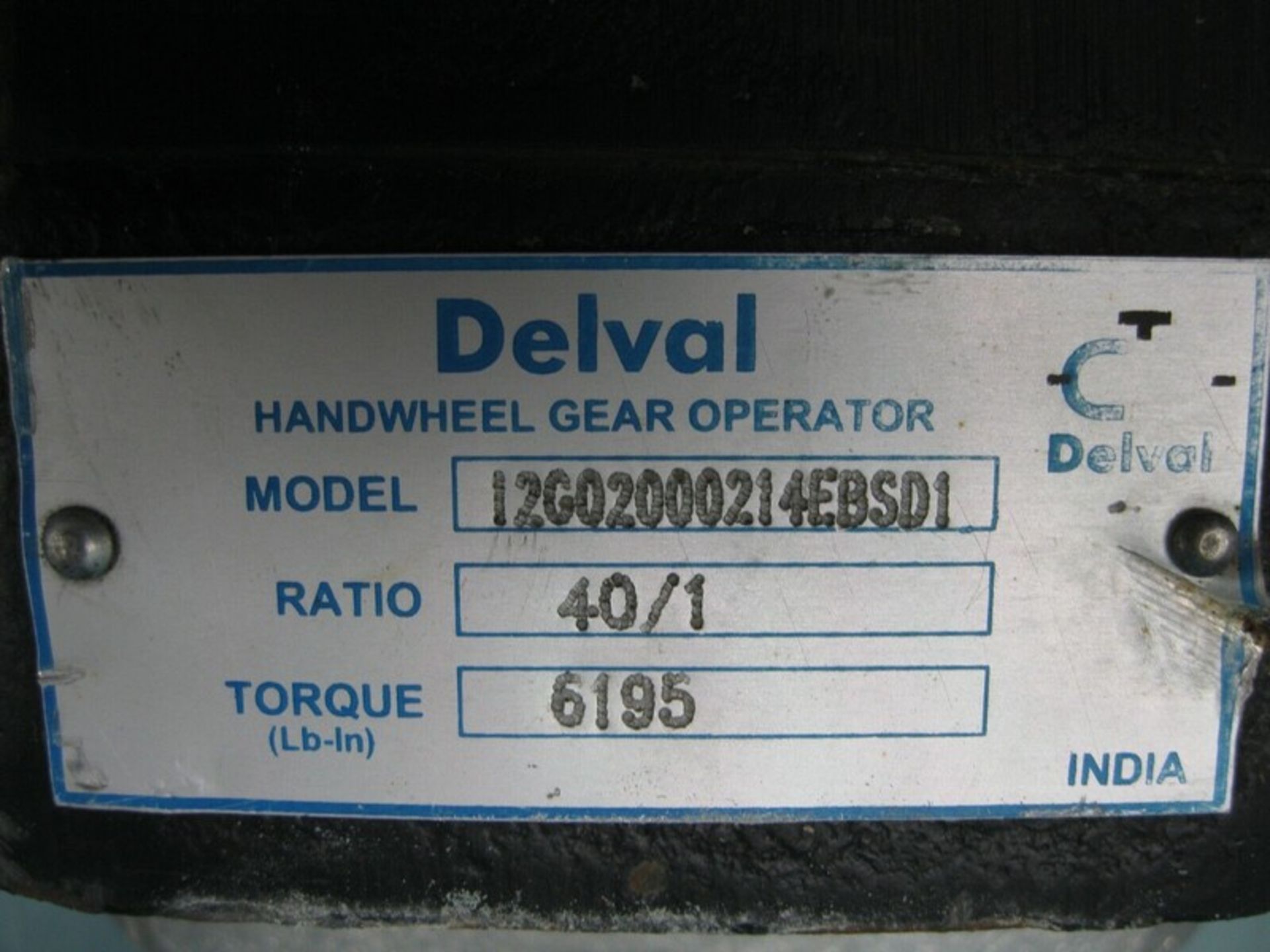 8" 150# DelVal 12G02000214EBSD1 Butterfly Valve SS x SS NO HANDWHEEL (NOTE: Packing and Palletizing - Image 3 of 3