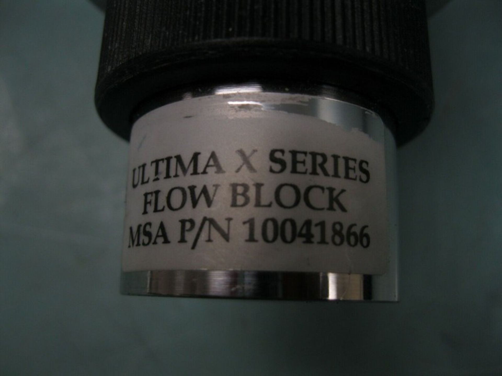 MSA Ultima XE Gas Monitor w/MSA Ultima X Flow Block Sensor AS IS (NOTE: Packing and Palletizing Can - Image 7 of 8
