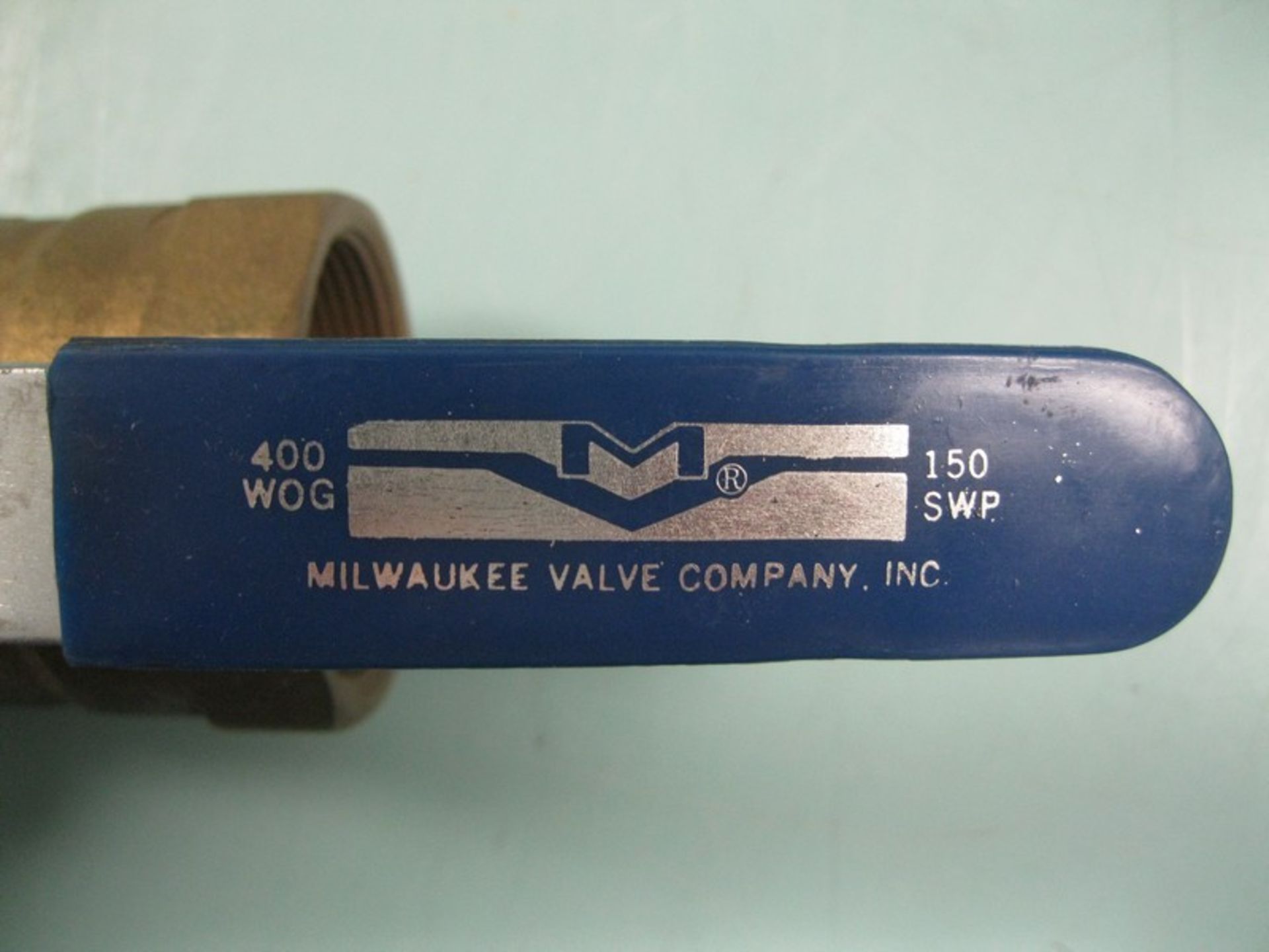 Lot (20) 2" NPT Milwaukee BA-200 400# WOG Brass Ball Valve NEW - Image 3 of 5