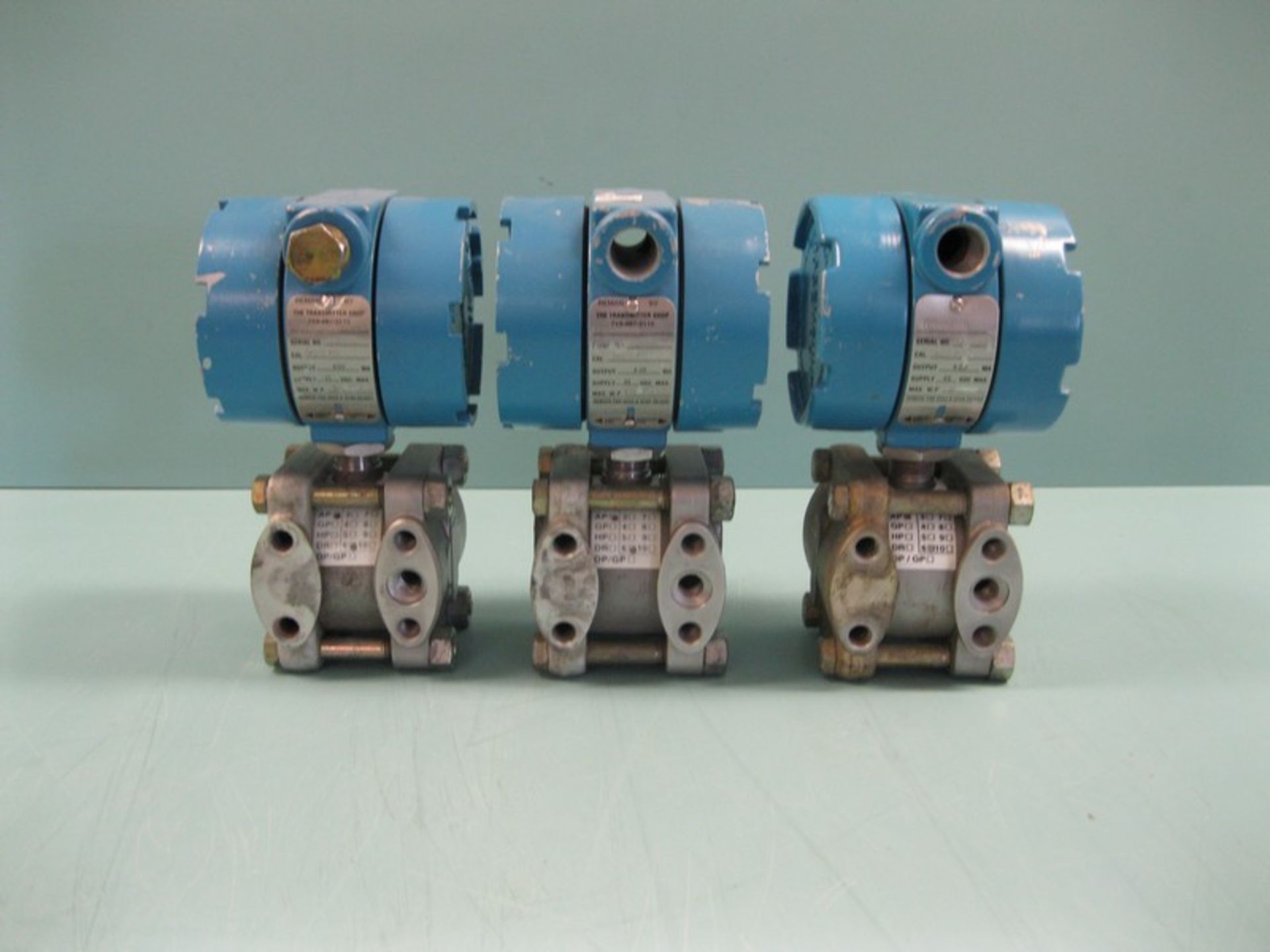 Lot (3) Rosemount 1151 AP 6S22B1 Pressure Transmitter (NOTE: Packing and Palletizing Can Be