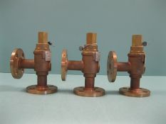 Lot (3) 3/4" Kunkle 20-D03-MG Flanged Relief Valve NEW (Handling Fee $25) (Located Springfield, NH)