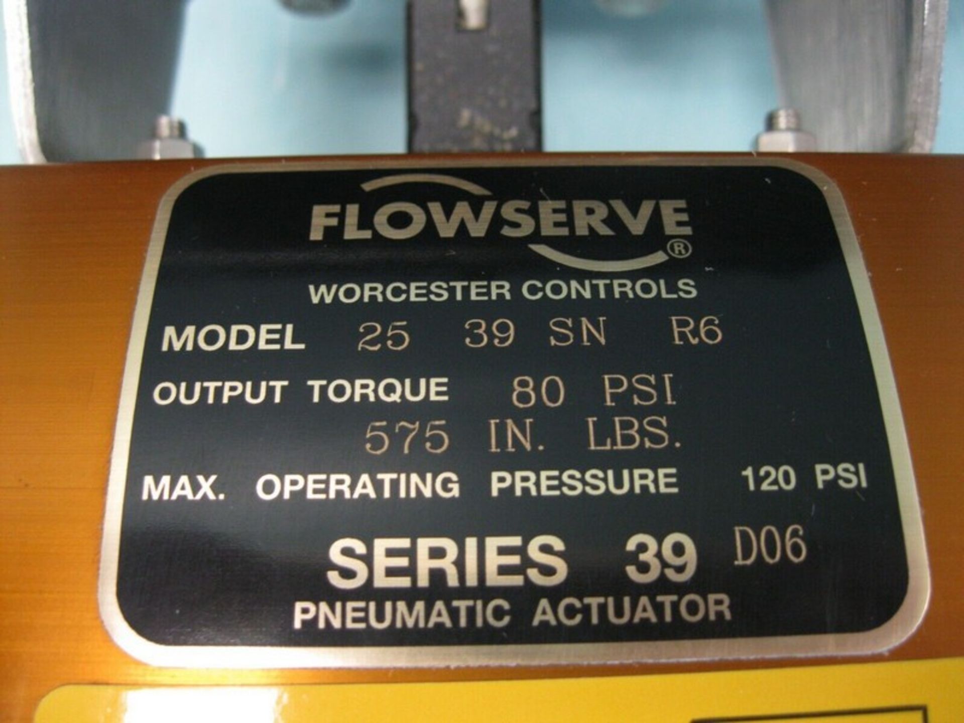 1" 150# Durco Flowserve T41 T-Line Plug Valve Series 39 Actuator NEW (NOTE: Packing and Palletizing - Image 8 of 8