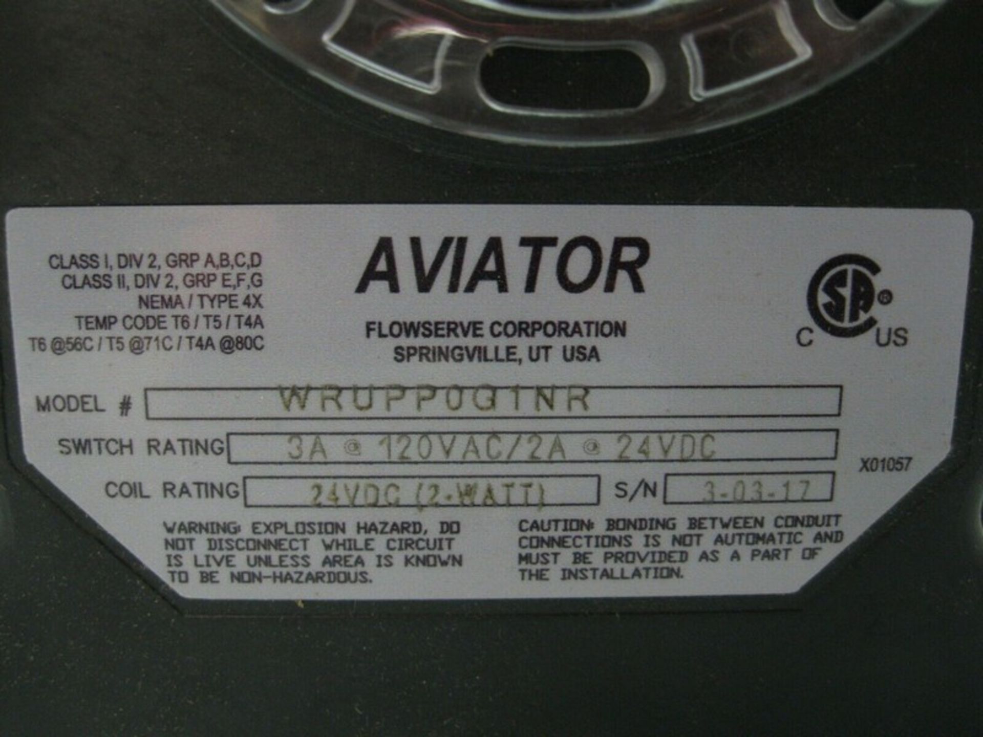 Flowserve Automax Aviator WRUPP0G1NR Valve Controller NEW (NOTE: Packing and Palletizing Can Be - Image 6 of 6