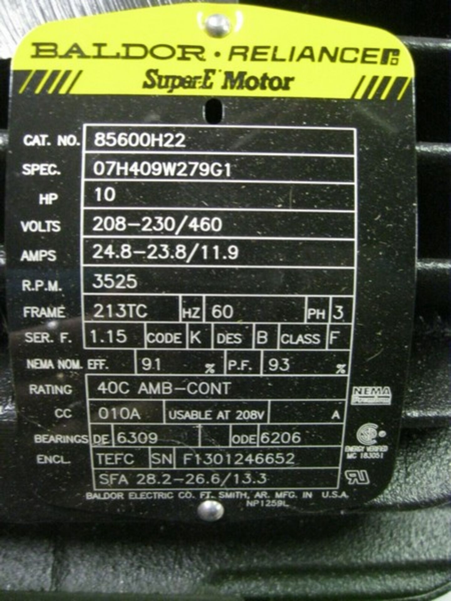 4" Grundfos CR64-1-1 Centrifugal Pump Baldor 10 HP Motor NEW - Image 3 of 6