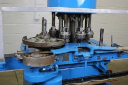 Consolidated CAPEM 8-Spindle Chuck Capper, Model D-8F, S/N 2172 with 6" Centers, includes Large Dia.