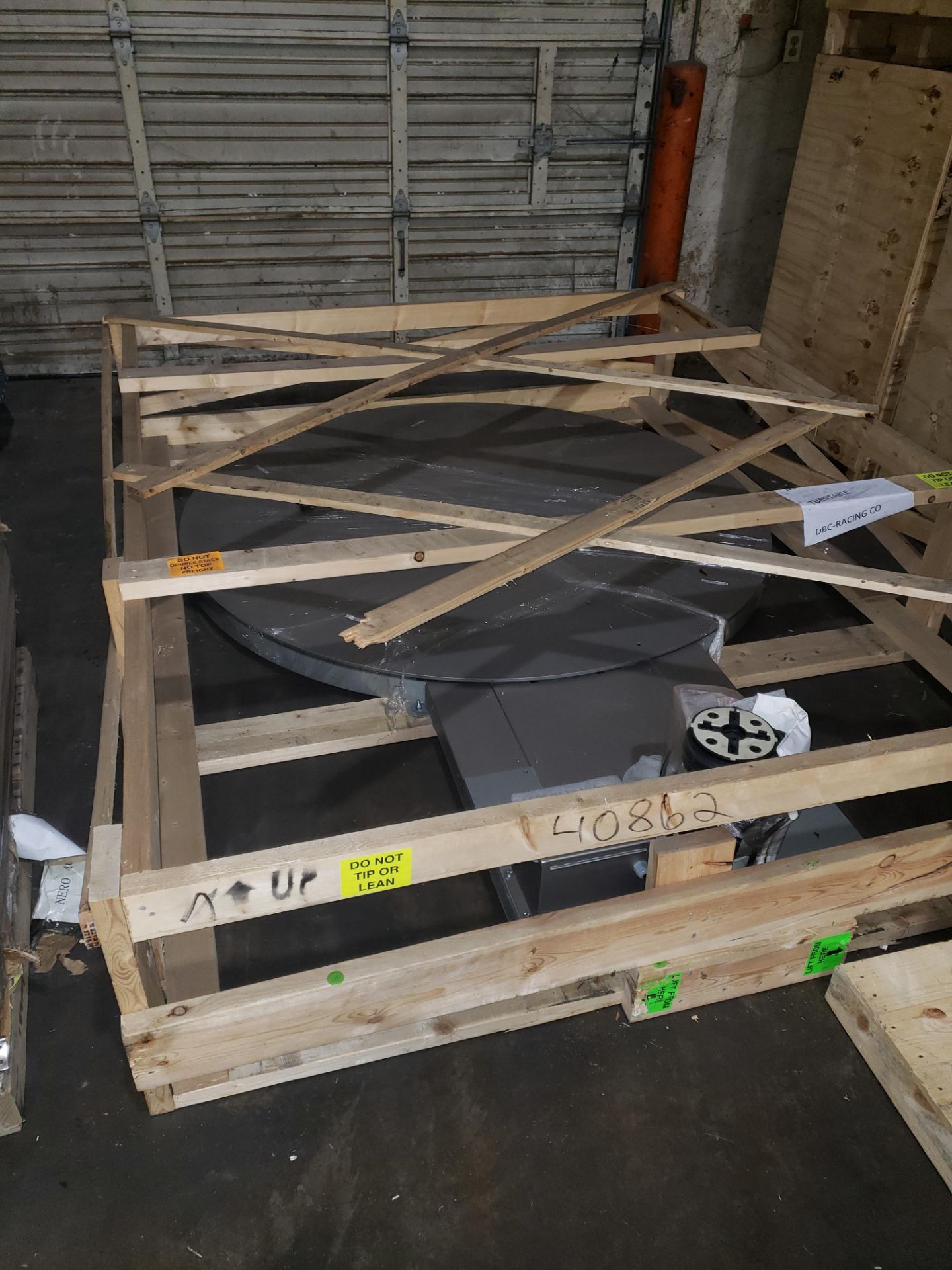 Pallet Turntable Wrapper - As New - Never Installed (SOLD AS IS WHERE IS) (Loading Fee $100) (