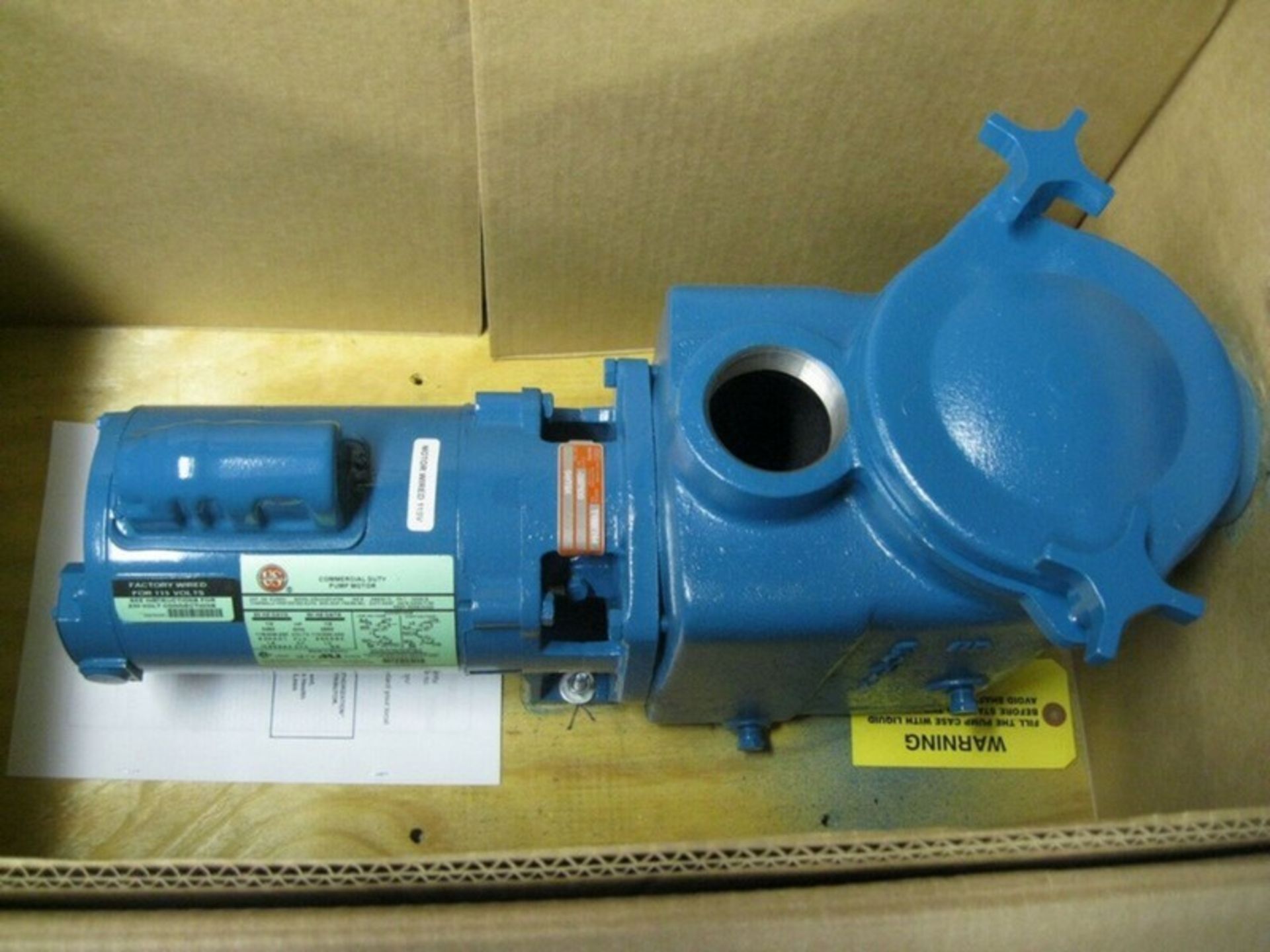 2" Crane Burks 5WT5X -09PI00 Self-Priming Centrifugal Pump 1/2 HP NEW (NOTE: Packing and - Image 2 of 8