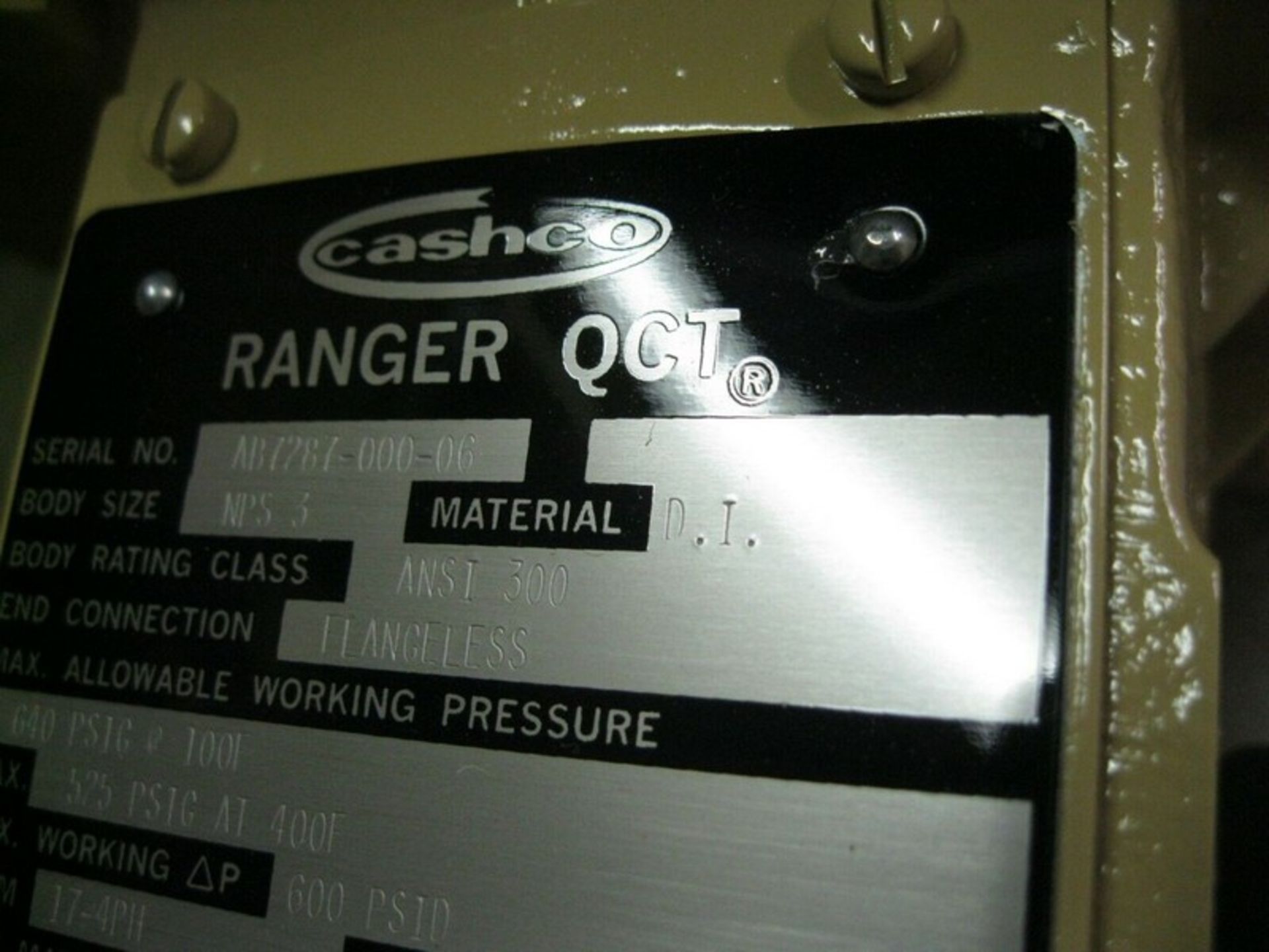 3" 300# Cashco Ranger QCT Rotary Control Valve DI NEW NOTE: Packing and Palletizing Can Be - Image 7 of 7