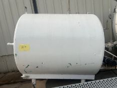 1000 Gallon Stainless Steel Horizontal Tank - Insulated and with mixer (LOCATED IN IOWA, Free